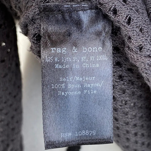 rag and bone scoop neck sweater small - Picture 10 of 10